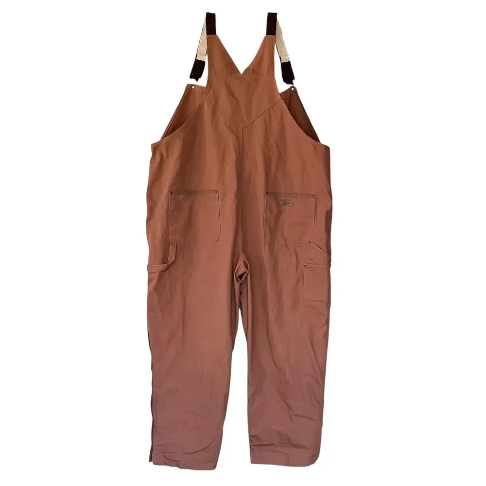 Cabela's Bib Overalls 5XL Reg Men's Unlined Duck Work Outdoor Gear 100% Cotton